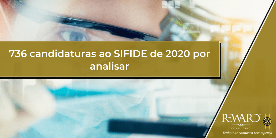 736 candidaturas ao SIFIDE de 2020 por analisar